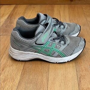 Asics Kids Sneakers - Gray and Green